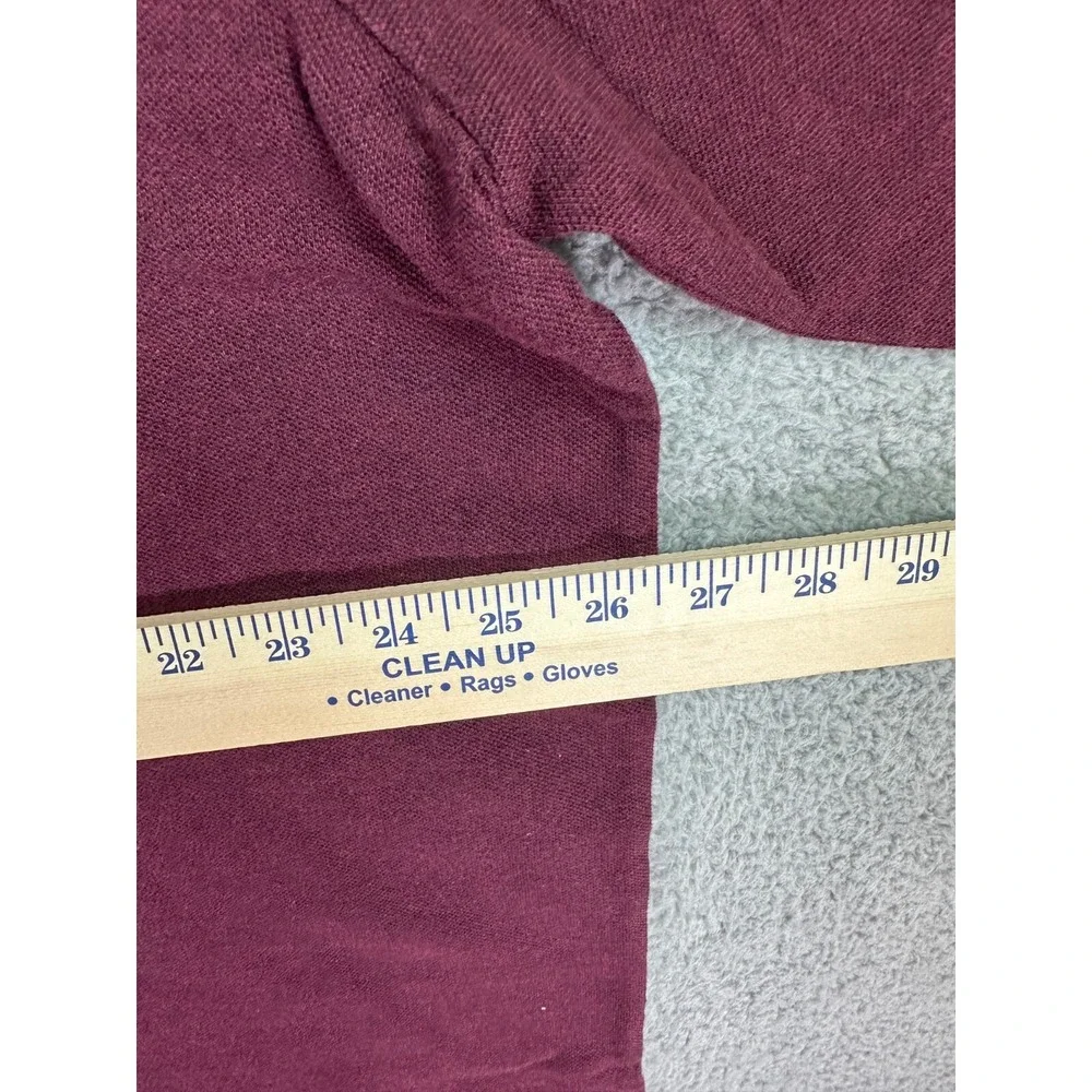 Polo Ralph Lauren Polo Shirt Mens Size XXL Maroon Long Sleeve Pony Preppy
